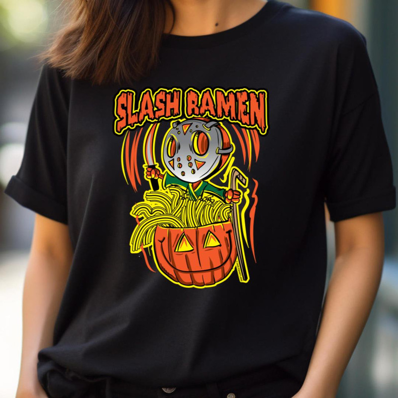 Slash Ramen With Jason - Jason Voorhees Momentum PNG, Horror  PNG.jpg