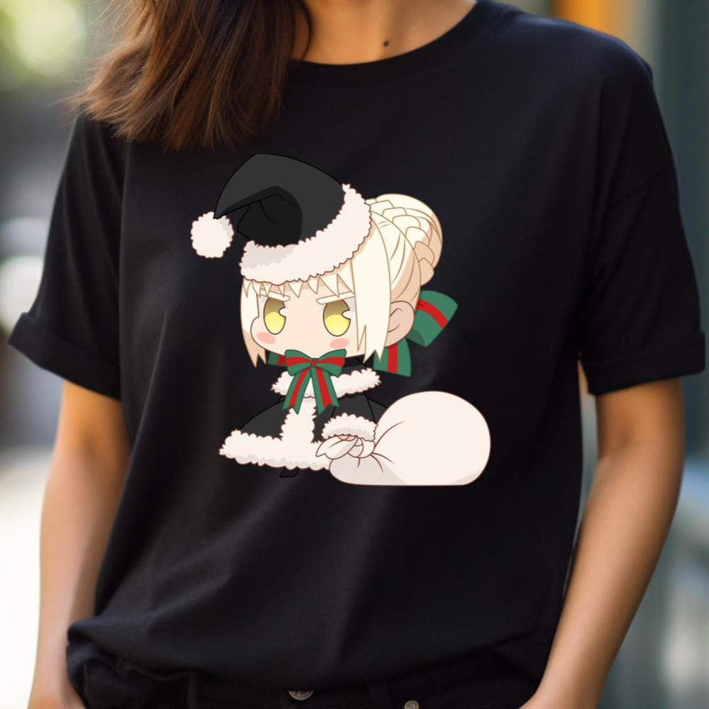 Cute Chibi Santa Saber - Fate Grand Order Exploits PNG, fate grand order PNG.jpg