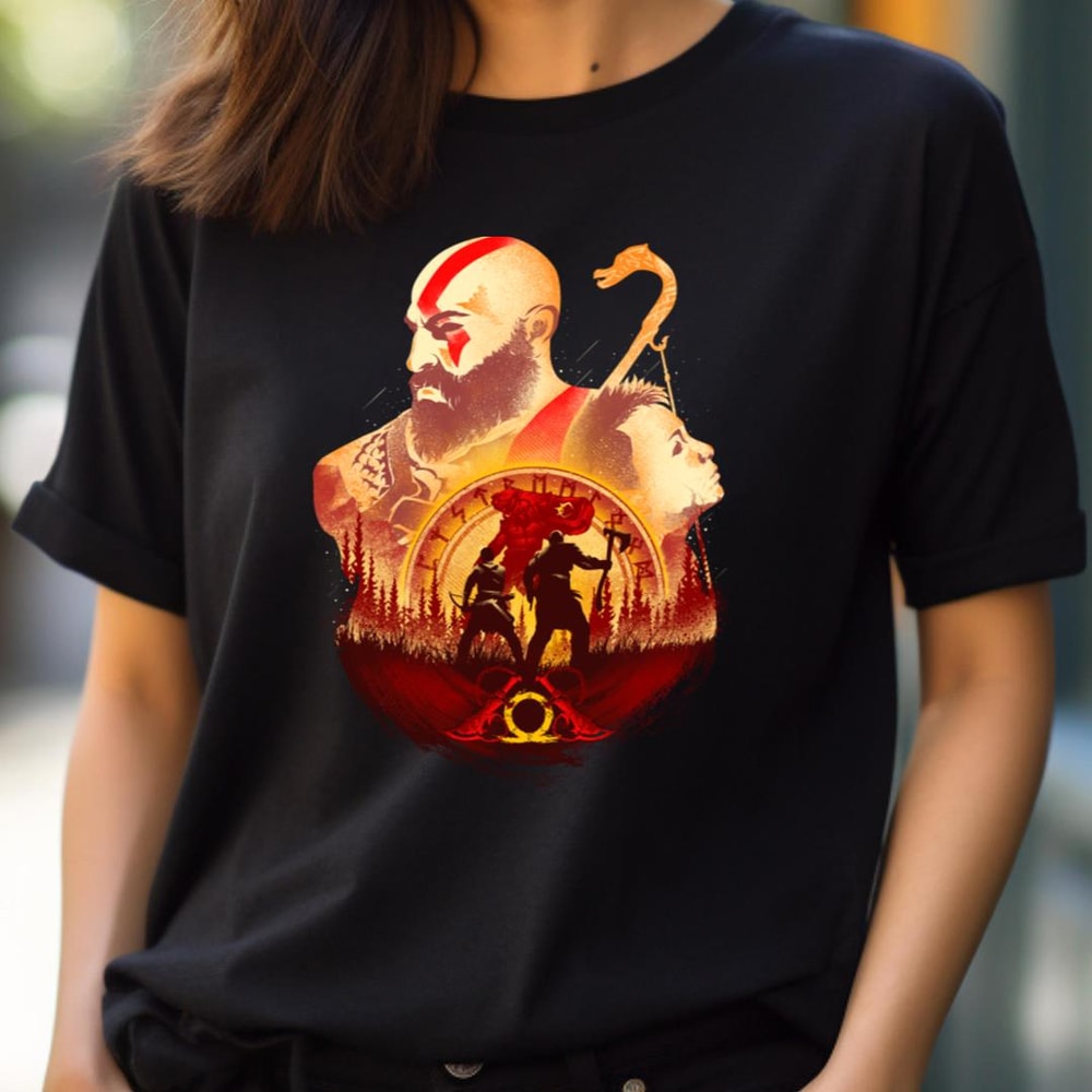 Kratos And Atreus Adventure - God Of War Ages PNG, God Of War PNG.jpg