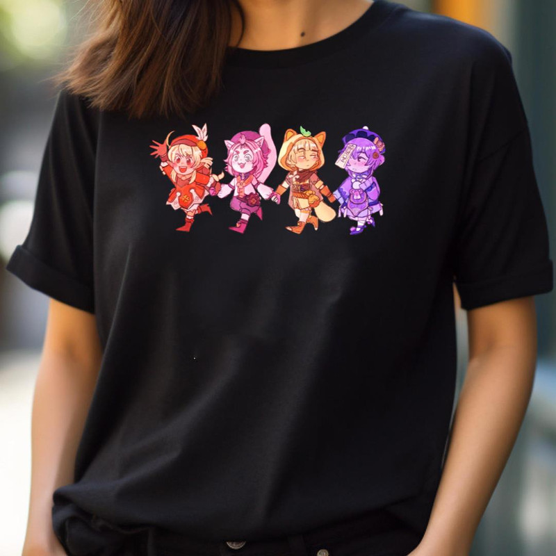 Genshin Impact Klee Qiqi - Genshin Impact Travels PNG, Genshin Impact Kids PNG.jpg