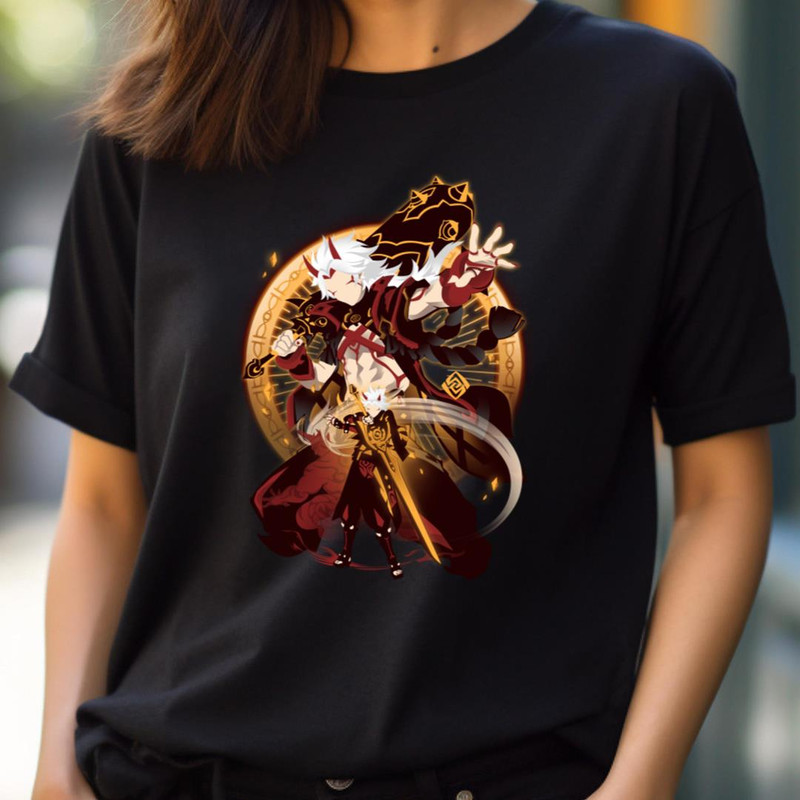 Hanamizaka Heroics Arataki Itto - Genshin Impact Skills PNG, Genshin Impact Kids PNG.jpg