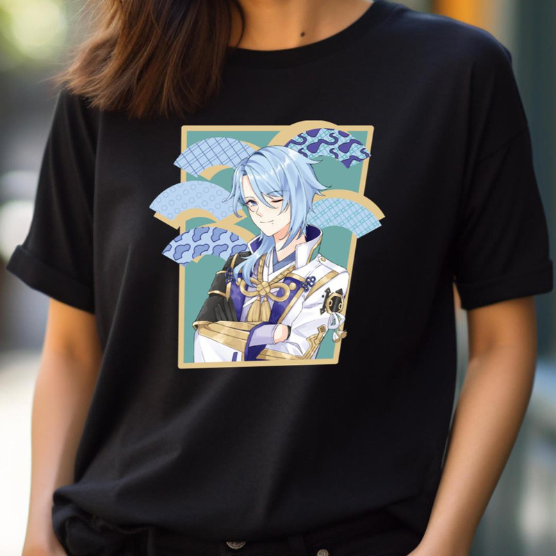 Kamisato Ayato - Genshin - Genshin Impact Fashion PNG, Genshin Impact Kids PNG.jpg