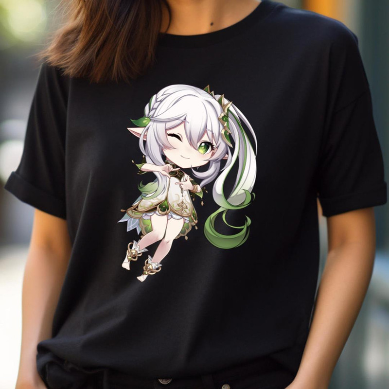 Nahida Kusanali Chibi Dendro - Beginning Genshin Impact PNG, Genshin Impact Kids PNG.jpg