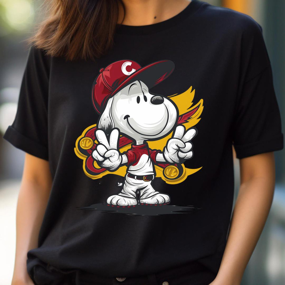 Snoopy Vs Cleveland Indians Logo Iconic Duel PNG, Snoopy Vs Cleveland Indians logo PNG, Snoopy Digital Png Files.jpg