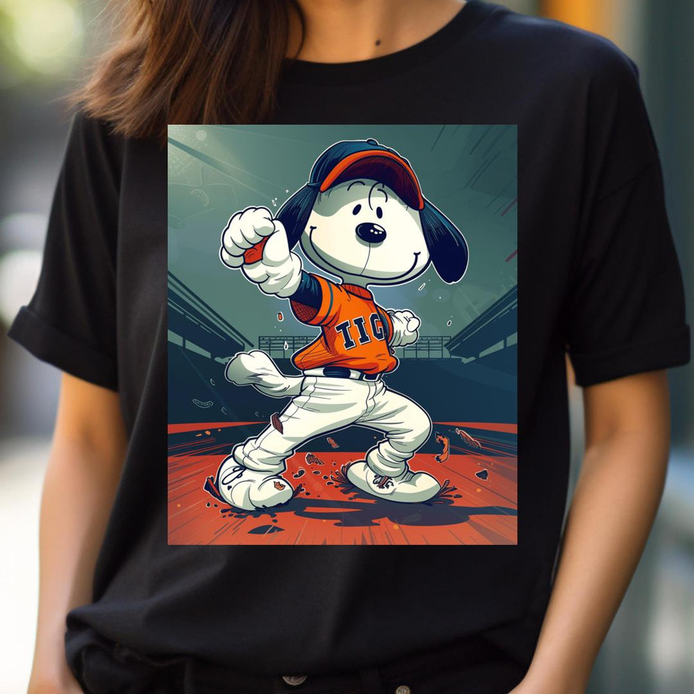 Victory Dance Snoopy Wraps Up Tigers Logo PNG, Snoopy Vs Detroit Tigers logo PNG, Snoopy Digital Png Files.jpg