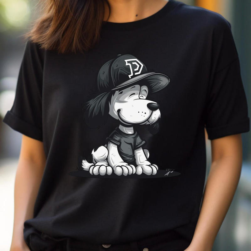 A Charming Charge Snoopy Confronts Tigers Logo PNG, Snoopy Vs Detroit Tigers logo PNG, Snoopy Digital Png Files.jpg