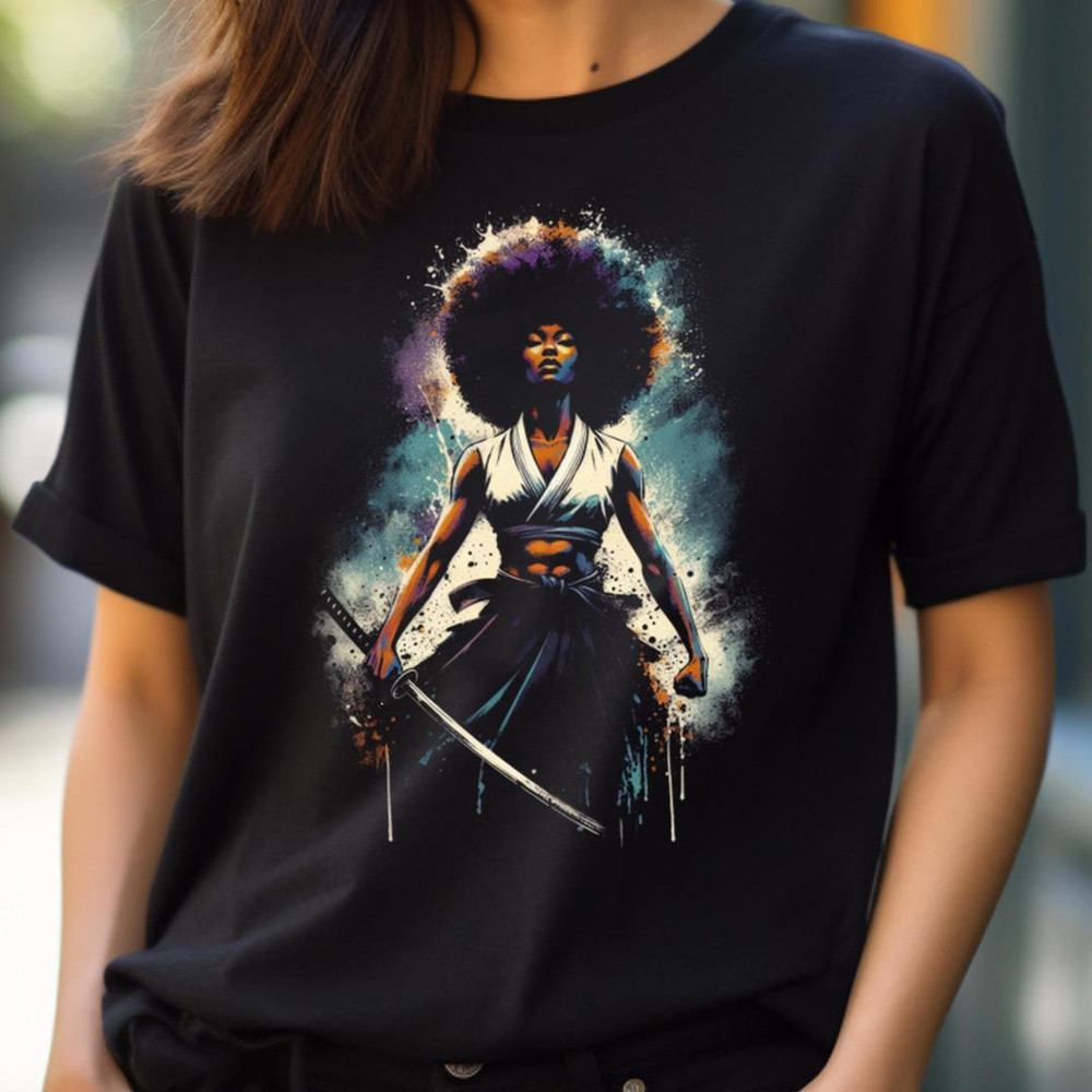 Afro Samurai Girl - Afro Samurai World PNG, Afro Samurai PNG.jpg