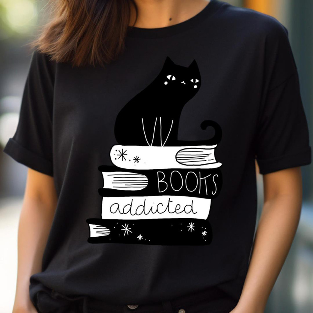 Books Addicted - Black Cat Moon PNG, Black Cat PNG.jpg