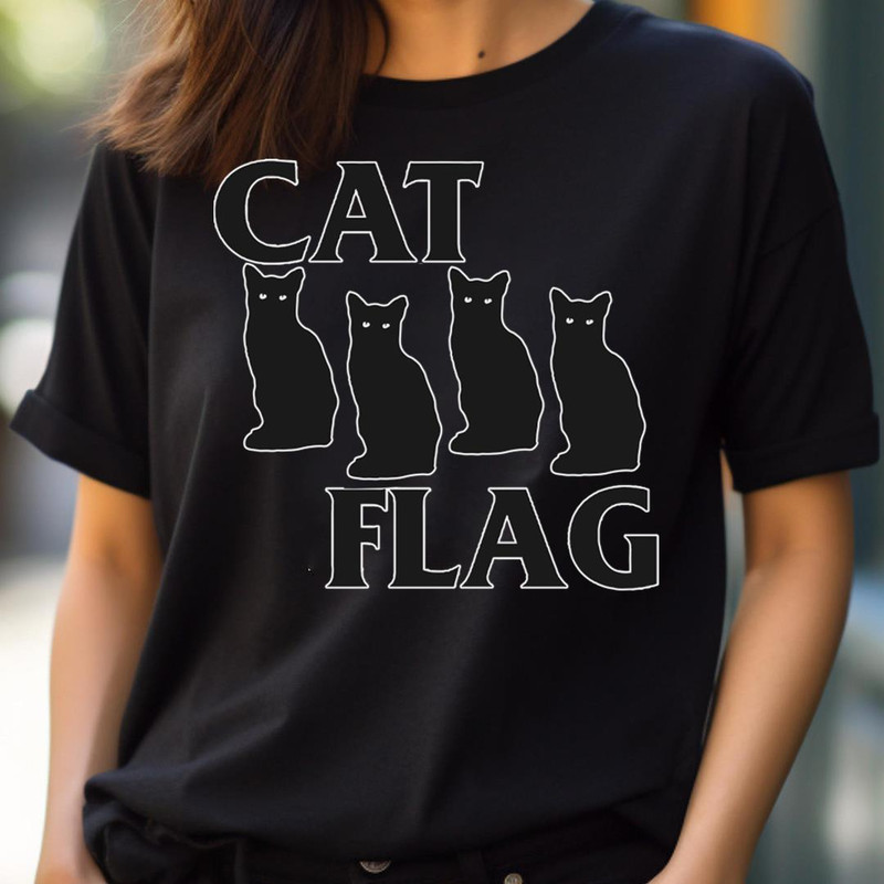 Cat Flag - Black Cat Gaze PNG, Black Cat PNG.jpg