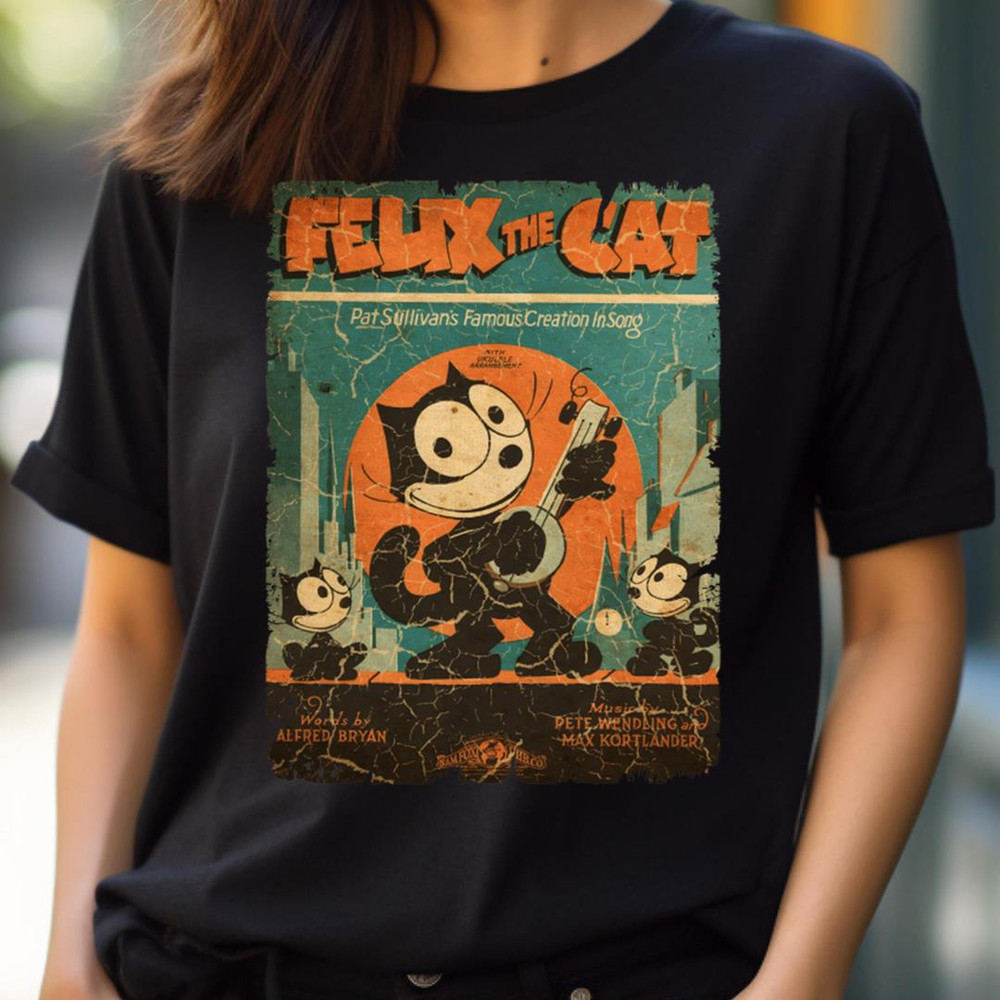 Felix The Cat - Black Cat Spirit PNG, Black Cat PNG.jpg
