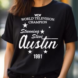 1991 wcw tv - champion stone cold png, stone cold steve austin png