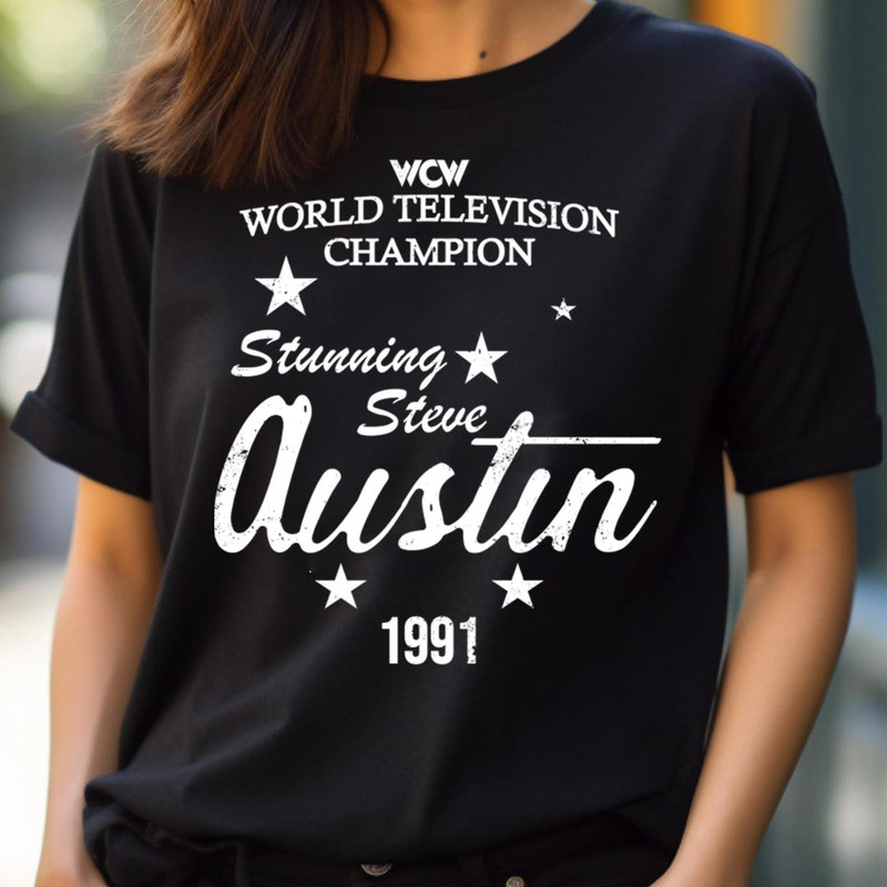 1991 Wcw Tv - Champion Stone Cold PNG, Stone Cold Steve Austin PNG.jpg