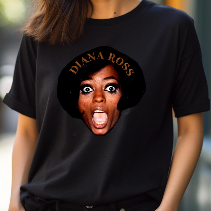 Retro Diana Ross Head - Diana Ross Captivatingpng PNG, diana ross PNG.jpg