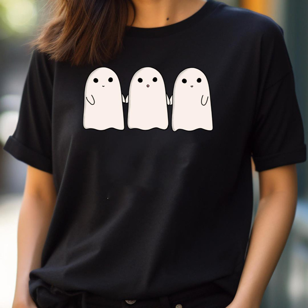 Cute Ghost Friends - Halloween Friends Witchy PNG, Halloween Friends PNG.jpg