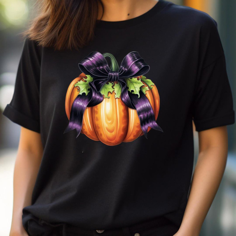 Fall Pumpkin With Purple - Halloween Friends Eerie PNG, Halloween Friends PNG.jpg