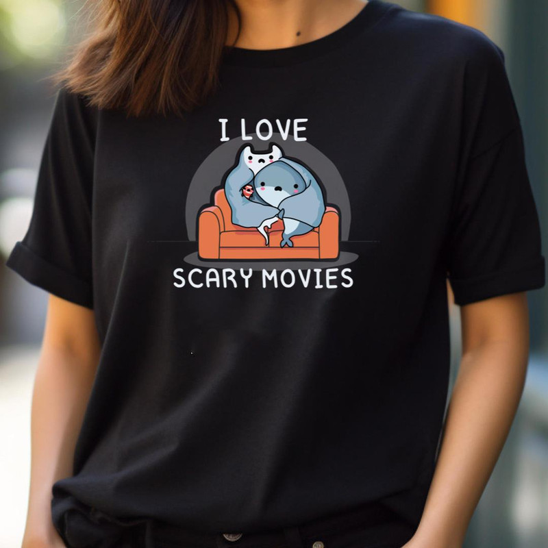 I Love Scary Movies - Halloween Friends Stories PNG, Halloween Friends PNG.jpg