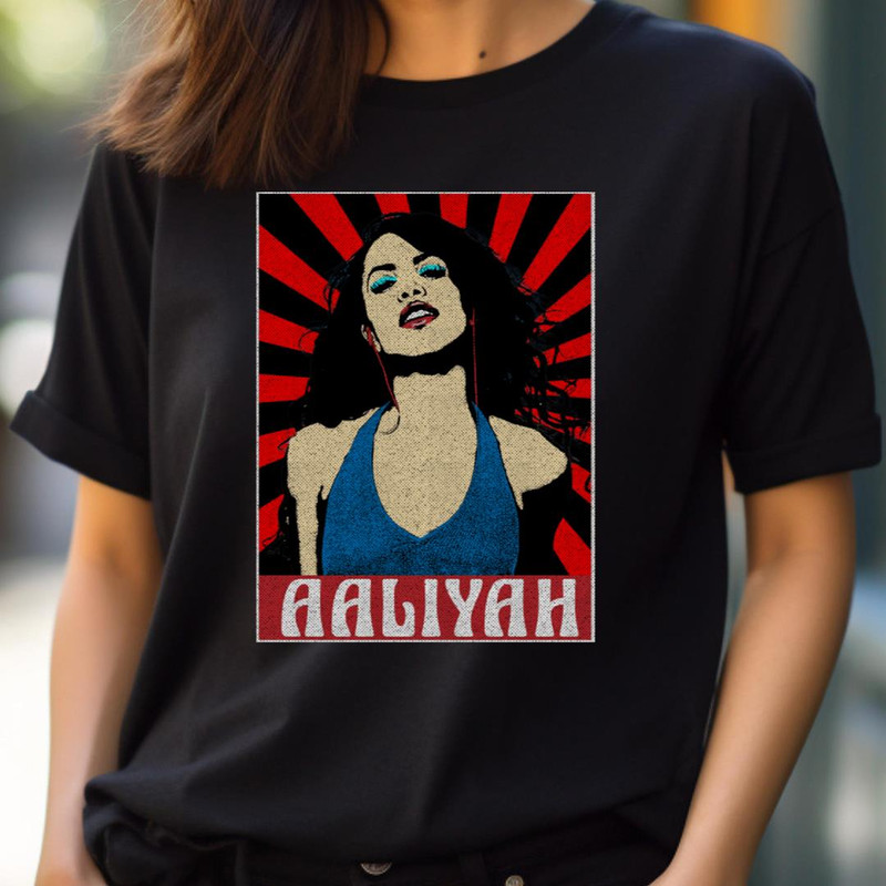 Aaliyah Pop Art Style - Aaliyah'S Hidden Gems PNG, Aaliyah PNG.jpg