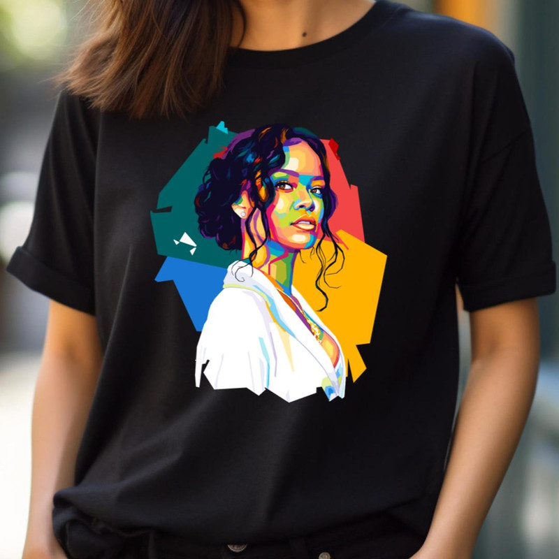 Rihanna Pop Art - Aaliyah'S Best Tracks PNG, Aaliyah PNG.jpg