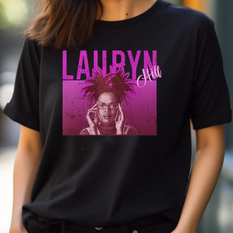 Vintage Bootleg Lauryn Hill - Aaliyah'S Urban Beats PNG, Aaliyah PNG.jpg