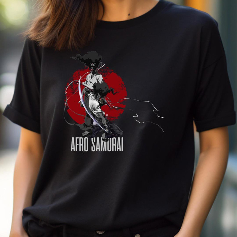 Afro Dark Samurai - Anime Samurai Chronicles PNG, Anime Samurai PNG.jpg