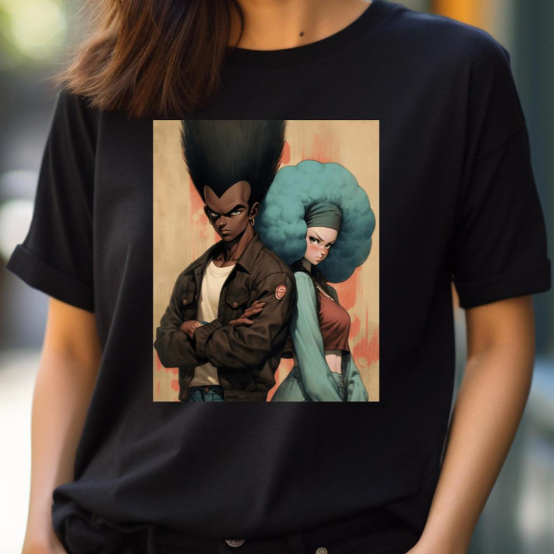 Vegeta And Bulma - Anime Samurai Mysteries PNG, Anime Samurai PNG.jpg