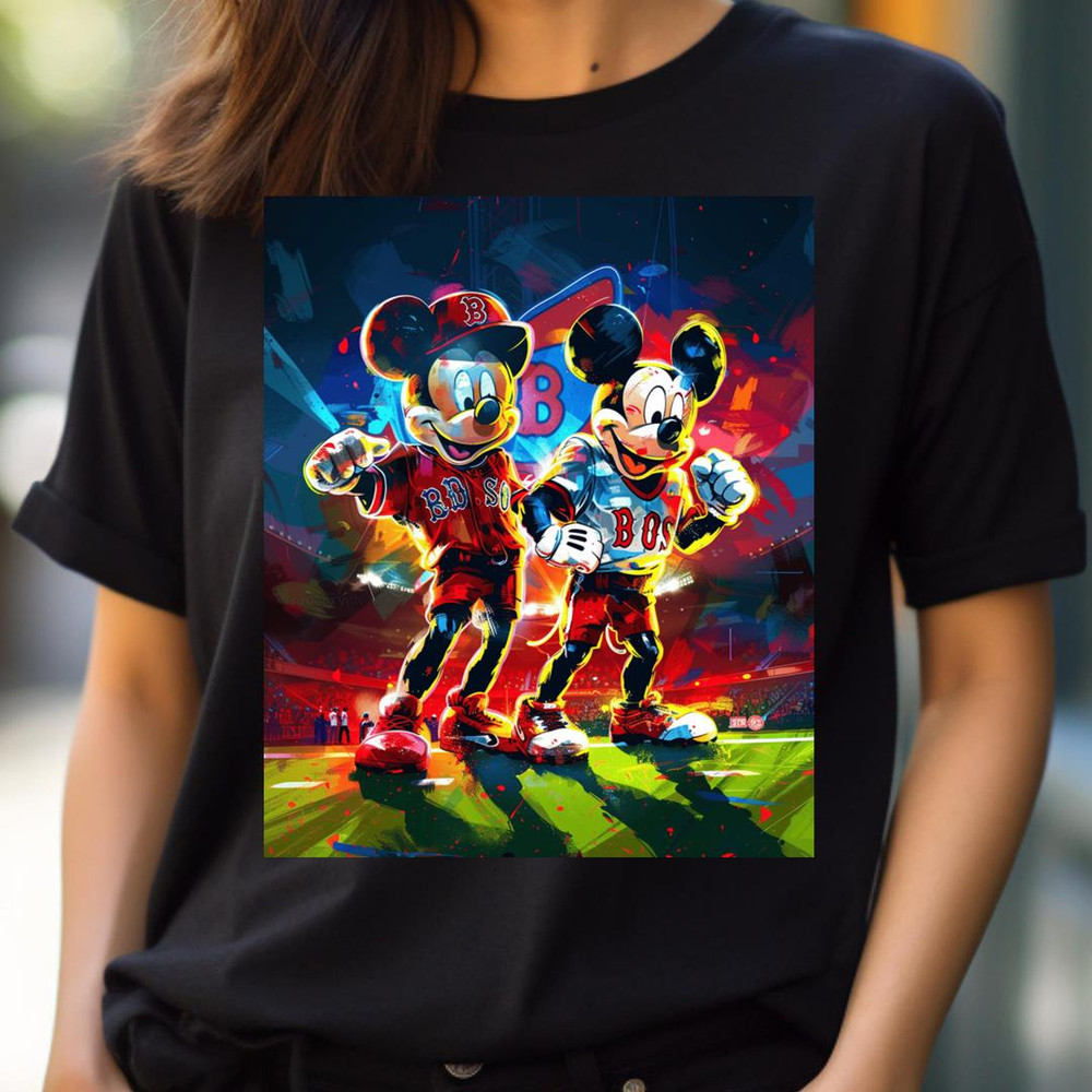Adventure Mickey Mouse Vs Boston Logo PNG, Micky Mouse Vs Boston Red Sox logo PNG, Micky Mouse Digital Png Files.jpg