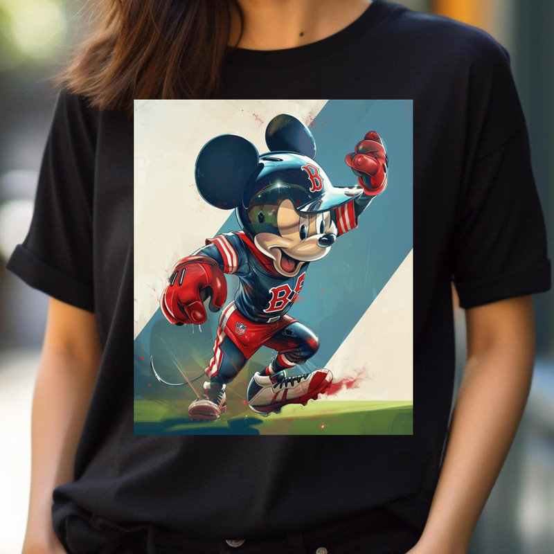 Unexpected Players Mickey Vs Sox Logo PNG, Micky Mouse Vs Boston Red Sox logo PNG, Micky Mouse Digital Png Files.jpg