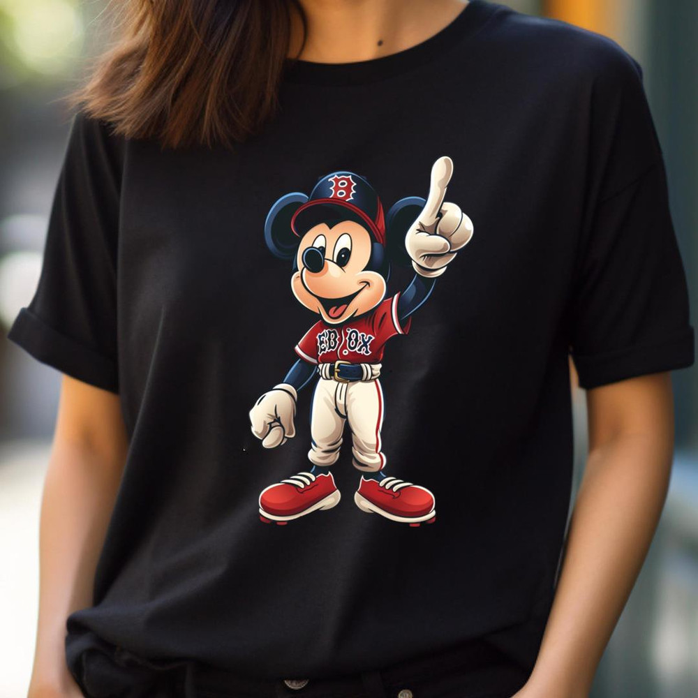 Mickey'S Game Day Against Sox Logo PNG, Micky Mouse Vs Boston Red Sox logo PNG, Micky Mouse Digital Png Files.jpg