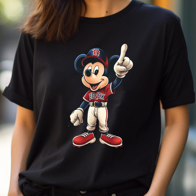 Mickey'S Game Day Against Sox Logo PNG, Micky Mouse Vs Boston Red Sox logo PNG, Micky Mouse Digital Png Files.jpg