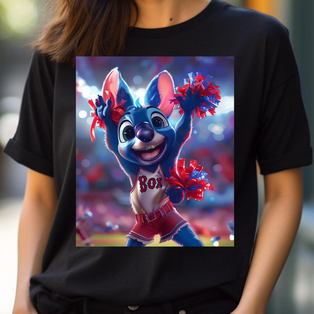 Quirky Clash Stitch Sox Logo PNG, Stitch Vs Boston Red Sox logo PNG, Stitch Digital Png Files.jpg