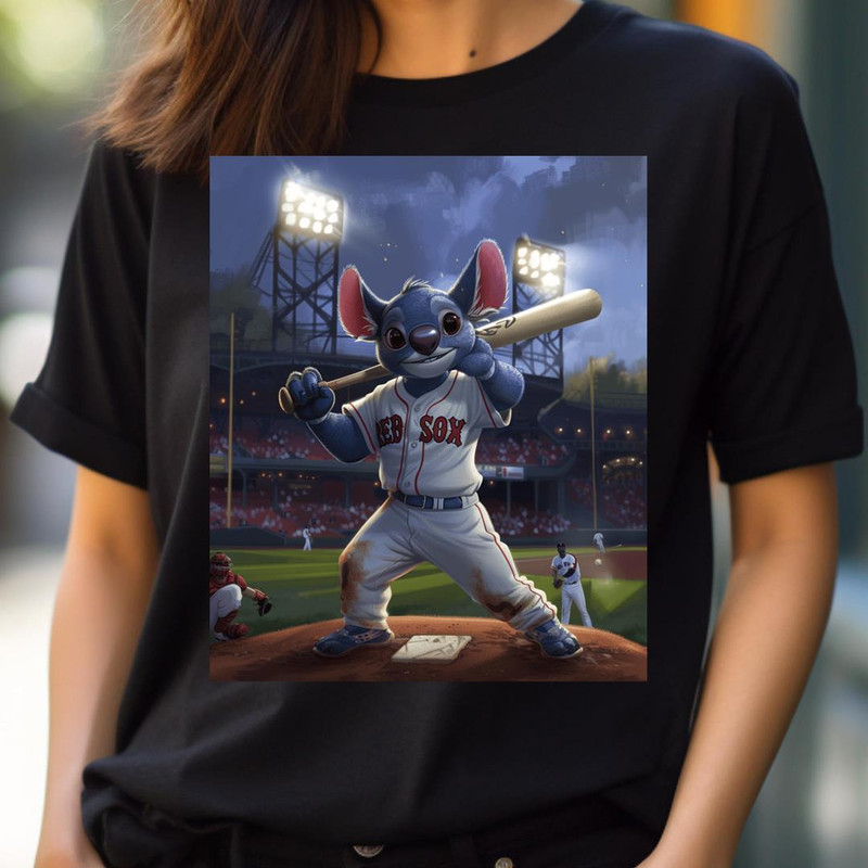 Animated Jamboree Stitch Vs Boston Sox PNG, Stitch Vs Boston Red Sox logo PNG, Stitch Digital Png Files.jpg