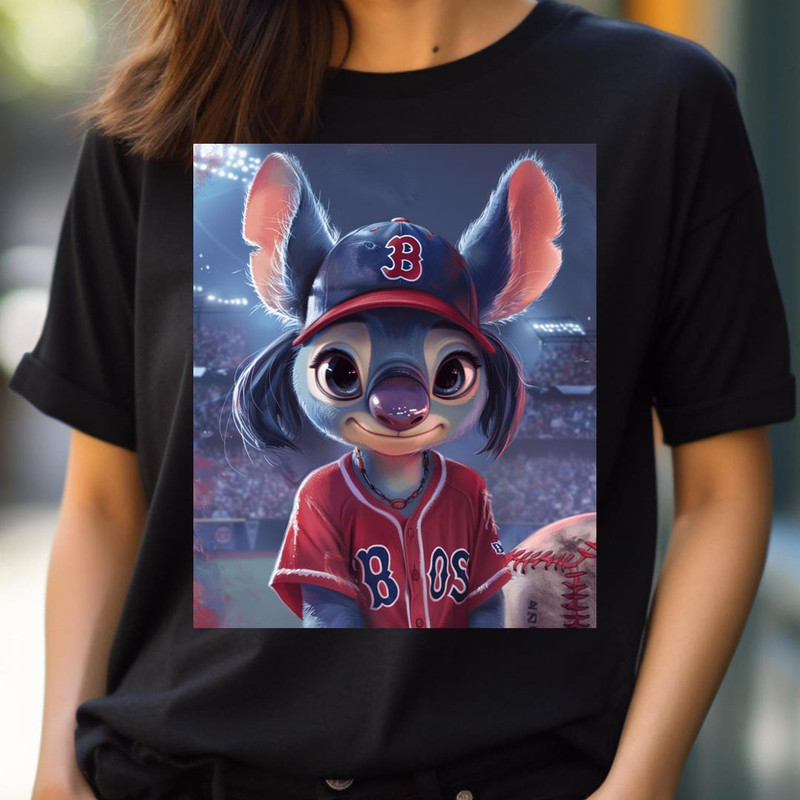 Plucky Faceoff Stitch Attacks Sox PNG, Stitch Vs Boston Red Sox logo PNG, Stitch Digital Png Files.jpg