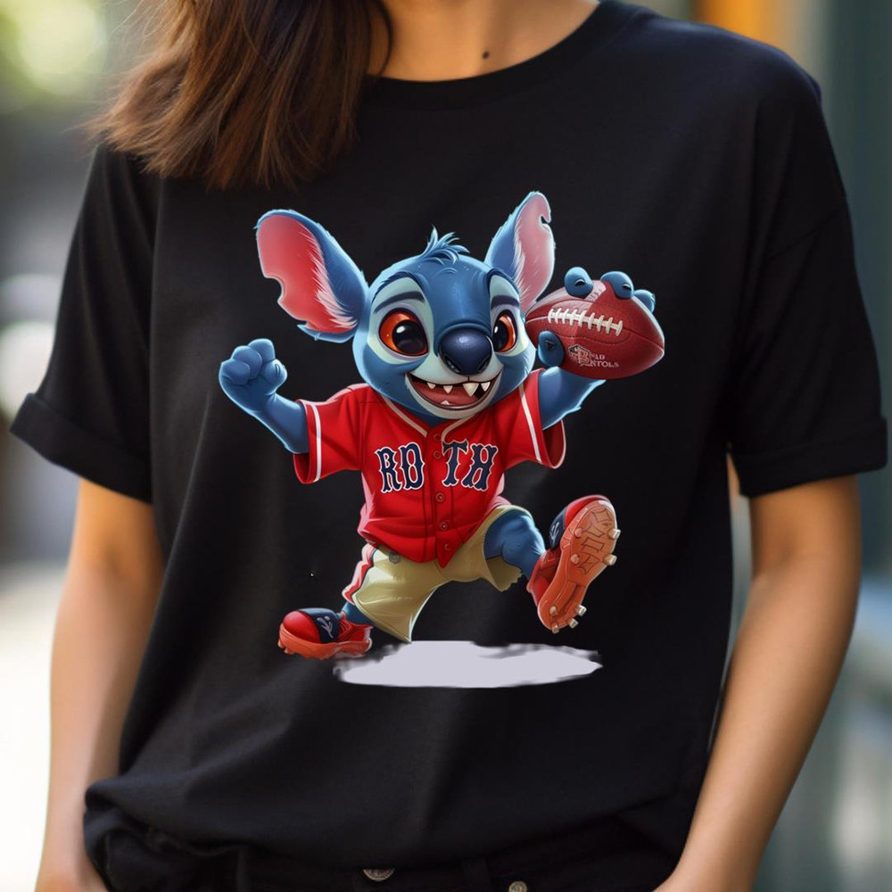 Stitch Maneuver Over Sox Base Logo PNG, Stitch Vs Boston Red Sox logo PNG, Stitch Digital Png Files.jpg