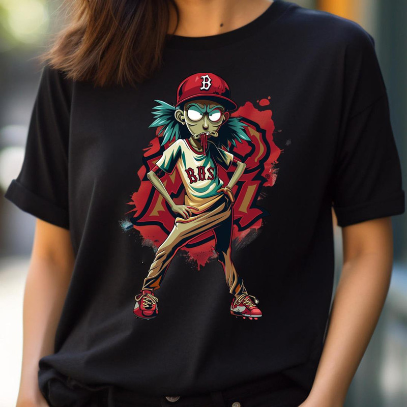Cosmic Curveballs Aim For Sox Trademarks PNG, Rick And Morty Vs Boston Red Sox logo PNG, Rick And Morty Digital Png Files.jpg
