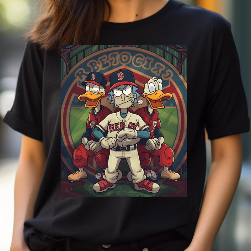 Alternate Universe Ballgame Rick And Morty Vs Boston Red Sox Logo PNG, Rick And Morty Vs Boston Red Sox logo PNG, Rick And Morty Digital Png Files.jpg