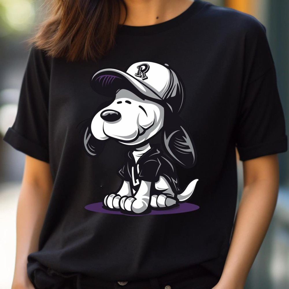 Pooch Vs Pitch Rockies Logo Tee-Off PNG, Snoopy Vs Colorado Rockies logo PNG, Snoopy Digital Png Files.jpg