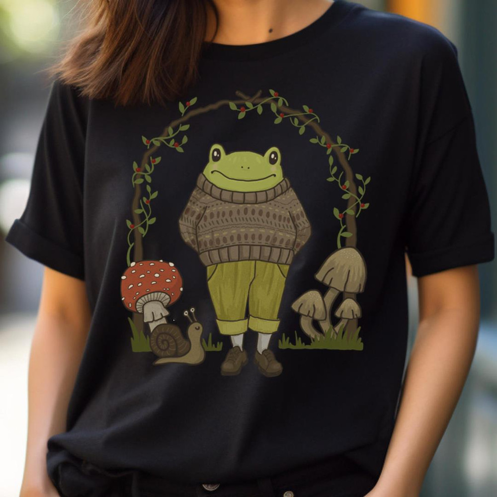 Toad In Grandpa - Botanical Cottagecore Aesthetic PNG, Cottagecore Aesthetic PNG.jpg