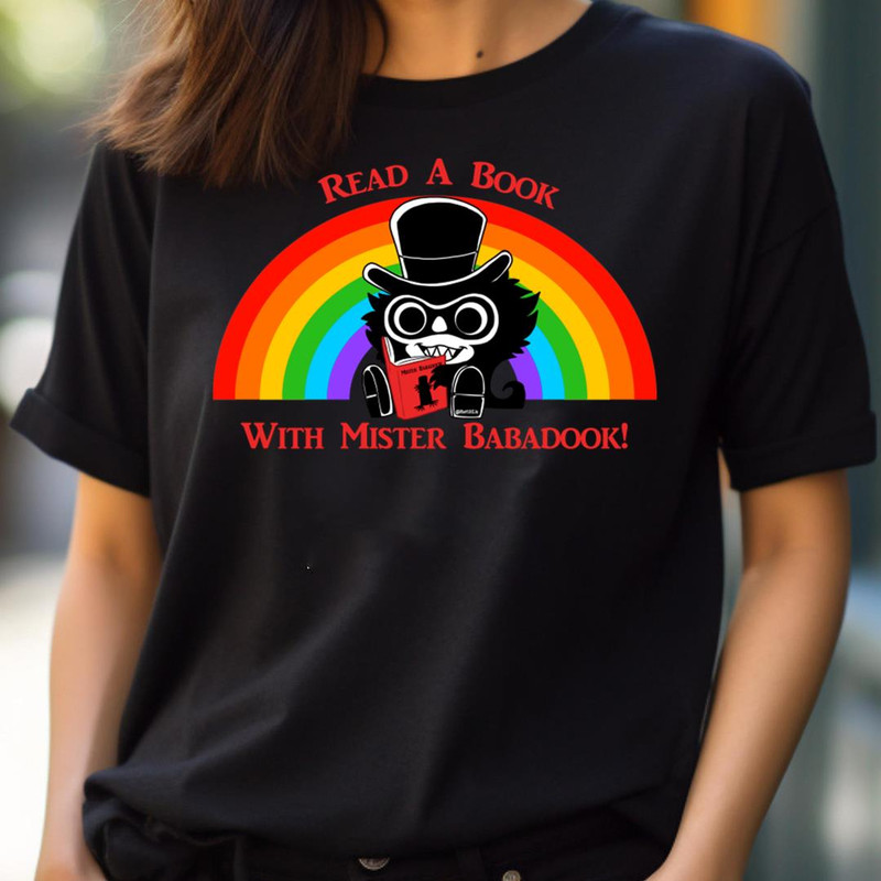 Read A Book With Mr Babadook - Reading Rainbow Horizon PNG, Reading Rainbow PNG.jpg