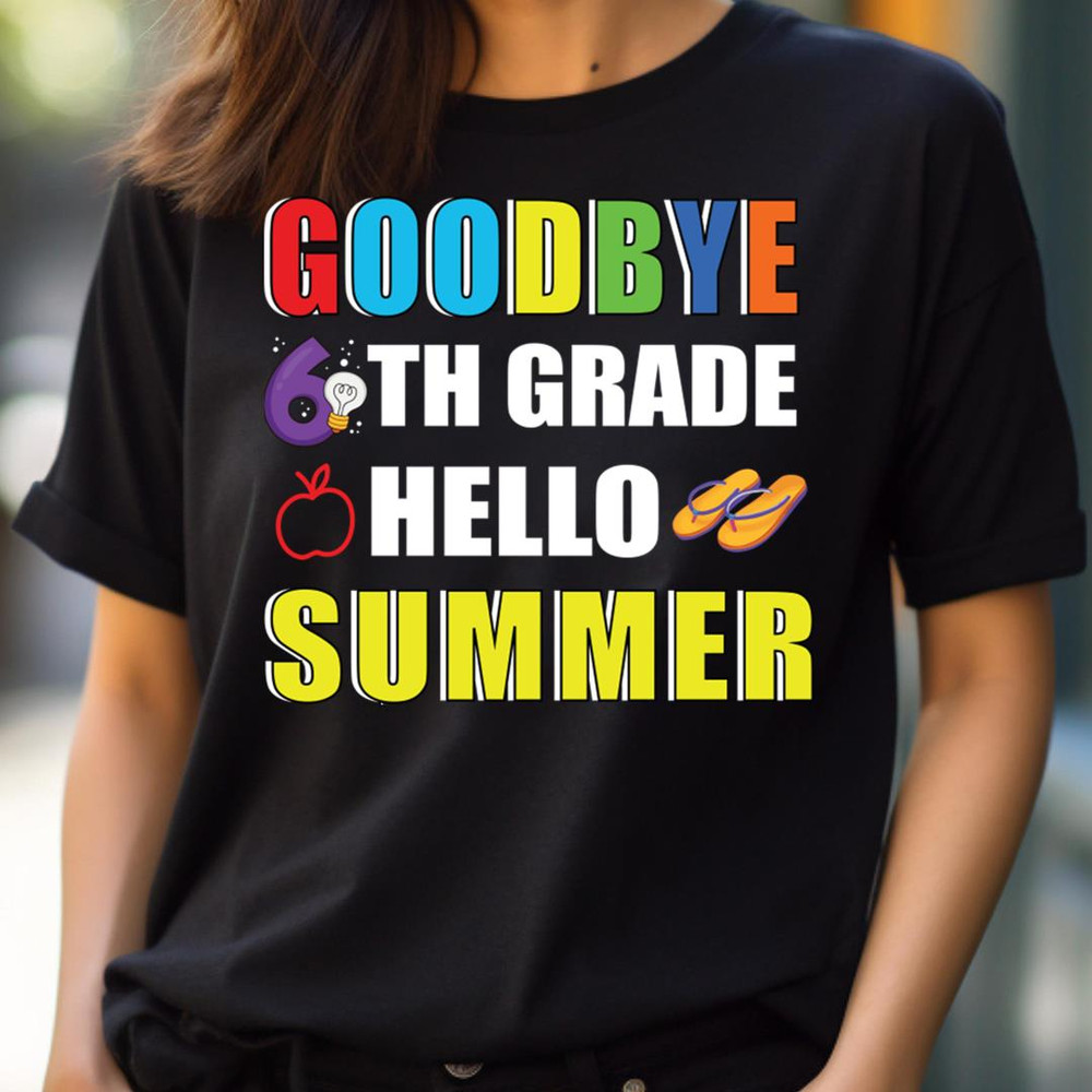 Goodbye 6Th Grade - Hello Summer Travel PNG, Hello Summer PNG.jpg