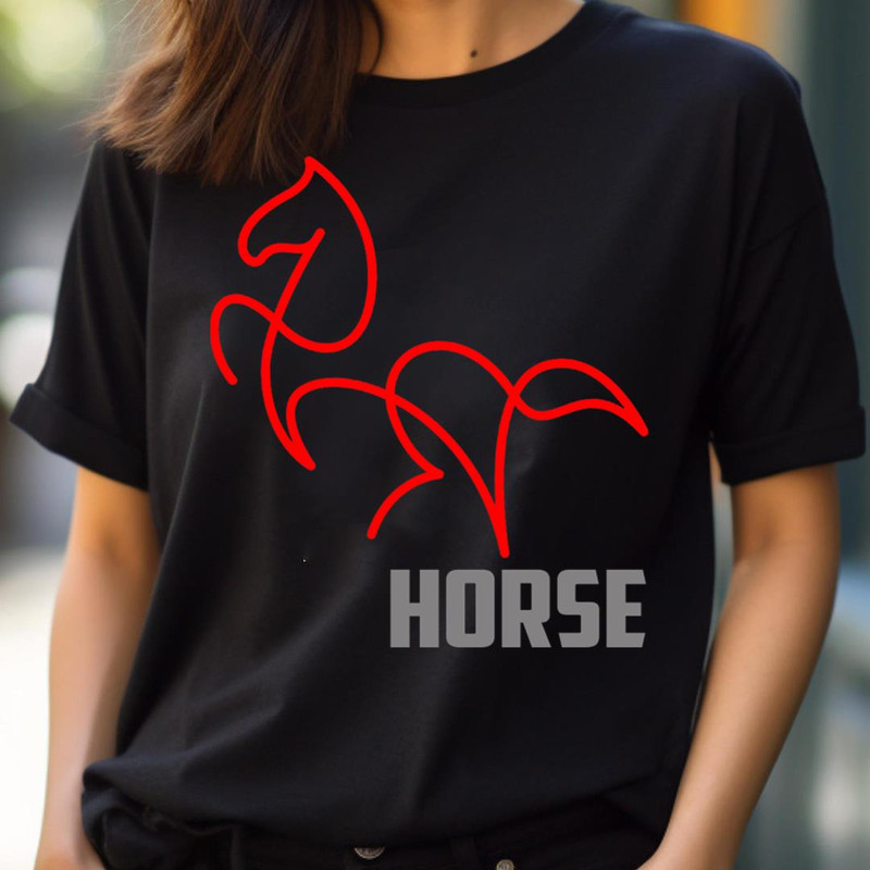Red Line Horse - Four Horsemen Sketches PNG, Four Horsemen PNG.jpg