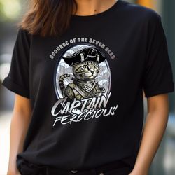 captain ferocious pirate kitty - caribbean pirates expeditions png, caribbean pirates png