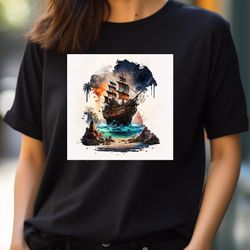 pirate ship - caribbean pirates missions png, caribbean pirates png