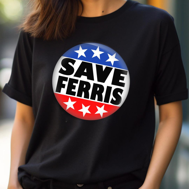 Save Ferris Button - Ferris Bueller'S Day Off Skylarking PNG, ferris bueller PNG.jpg