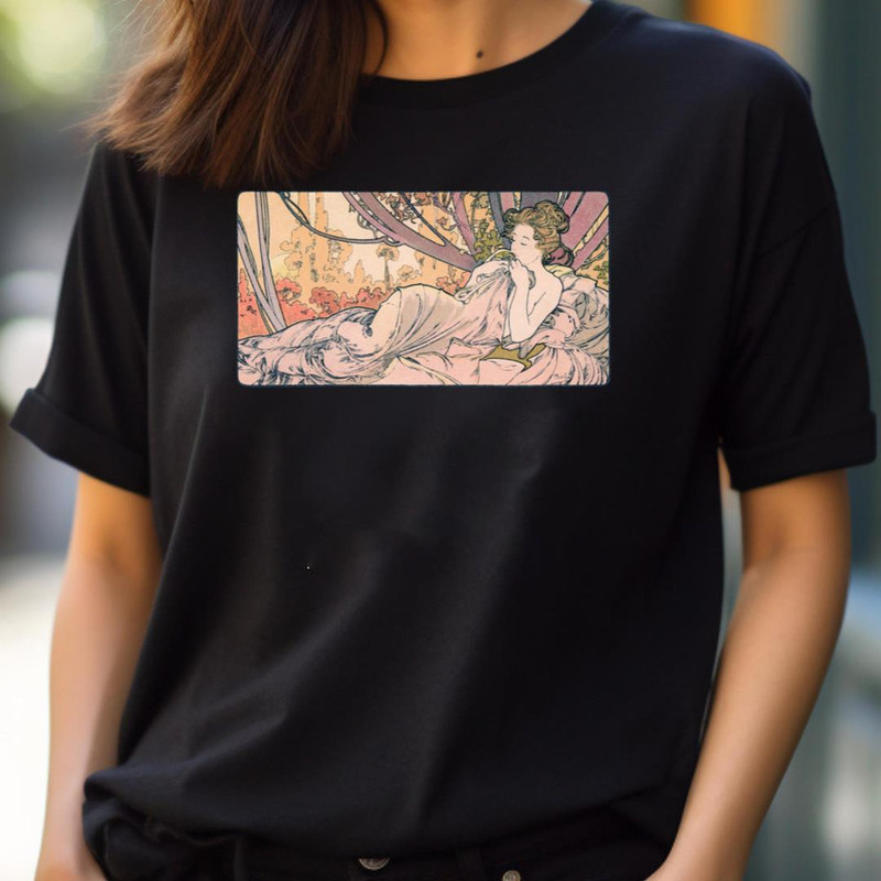 Alphonse Mucha Lady - Alphonse Mucha Posters PNG, alphonse mucha PNG.jpg