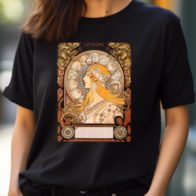 Calendar And Zodiac - Alphonse Mucha Trends PNG, alphonse mucha PNG.jpg