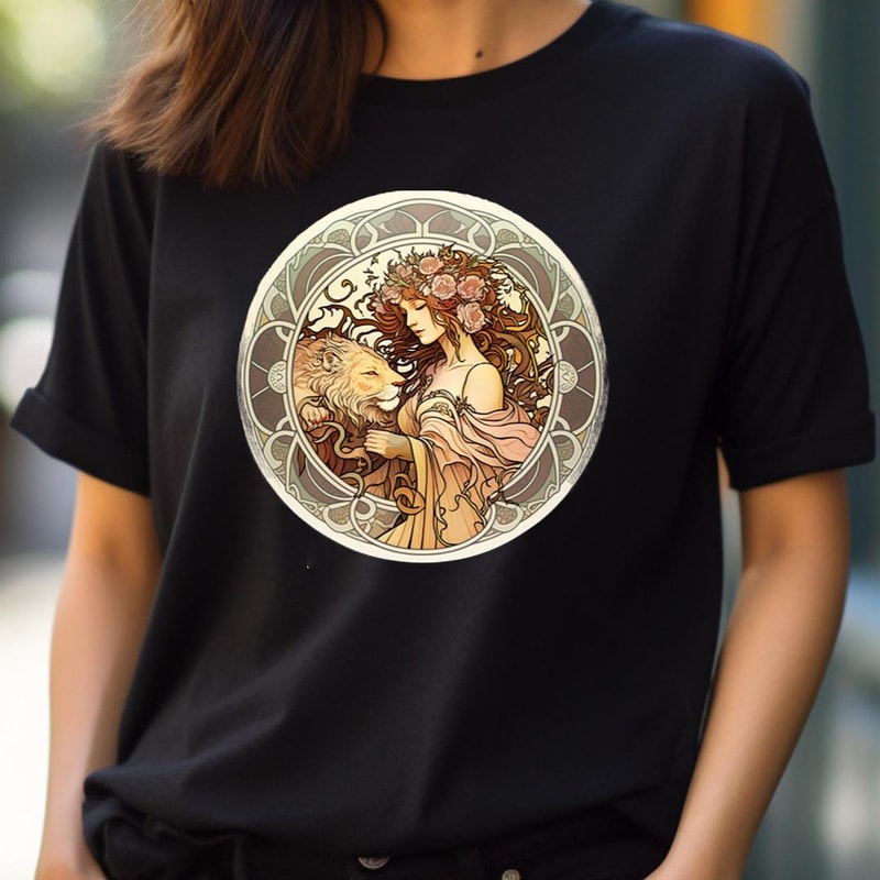 Leo The Lion Zodiac - Alphonse Mucha Analysis PNG, alphonse mucha PNG.jpg