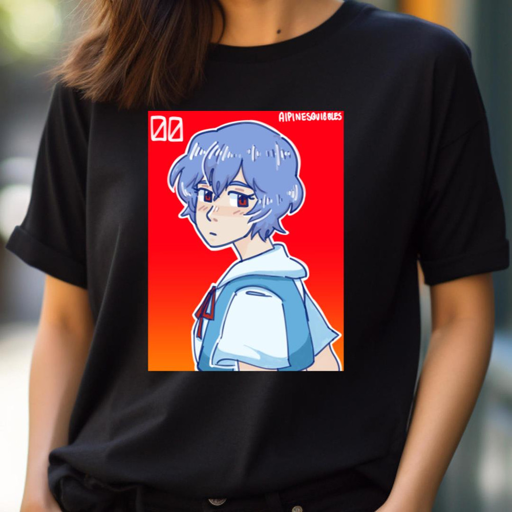 Rei Ayanami - Evangelion Rei Defiance PNG, Evangelion Rei PNG.jpg