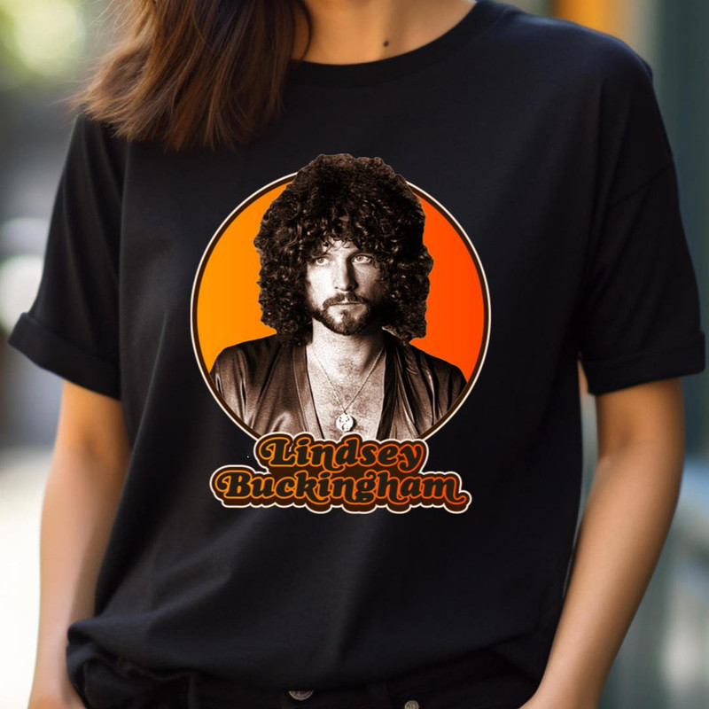 Retro Lindsey Buckingham Tribute - Fleetwood Mac Cover PNG, Fleetwood Mac PNG.jpg