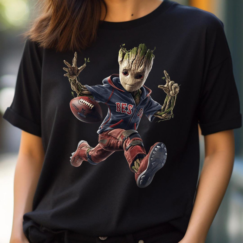 Outer League Epic Groot Vs Red Sox PNG, Groot Vs Boston Red Sox logo PNG, Groot Digital Png Files.jpg