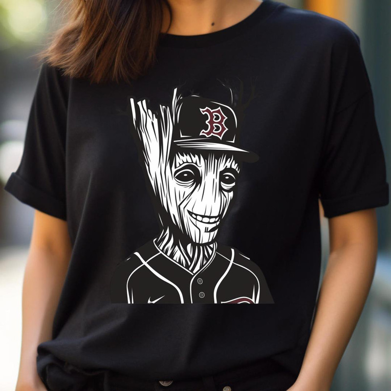 Regal Rune Vs Iconic Sox Insignia PNG, Groot Vs Boston Red Sox logo PNG, Groot Digital Png Files.jpg